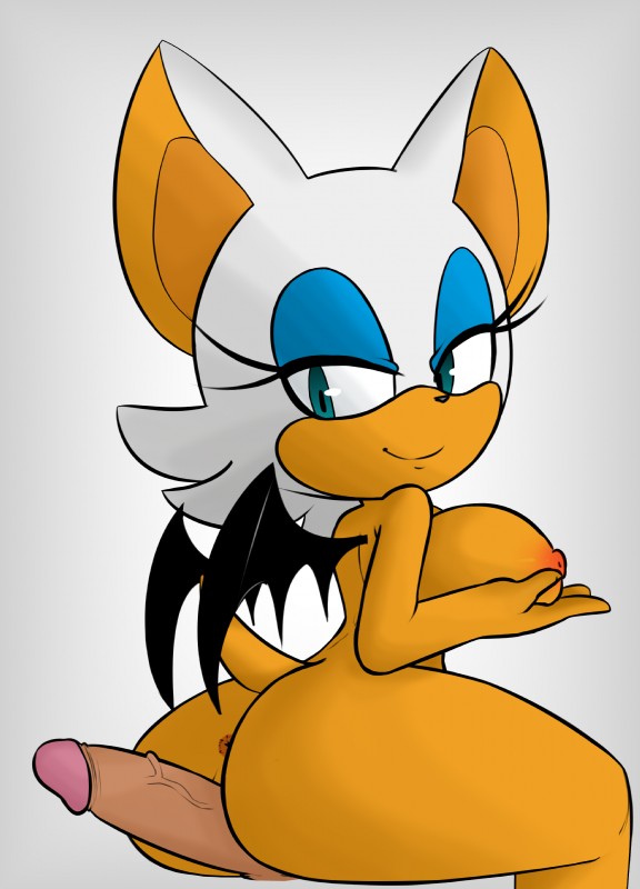 rouge the bat (sonic the hedgehog (series) and etc) created by es74 and tenshigarden