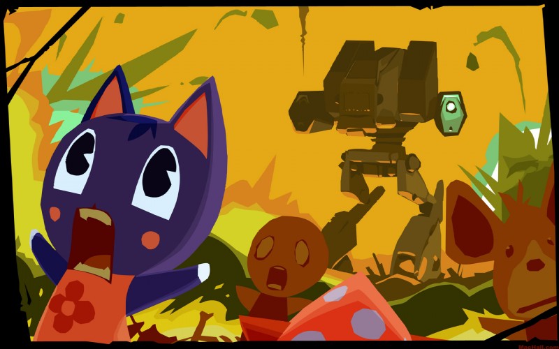 ambiguous_gender anthro battle bone bouquet death destruction explosion fire group machine vector what what_has_science_done unknown_artist animal_crossing battletech mac_hall mechwarrior nintendo rosie_(animal_crossing) domestic_cat felid feline felis mammal robot 16:10 crossover digital_media_(artwork) hi_res wallpaper widescreen