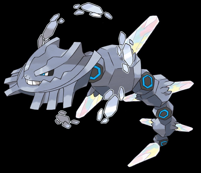 ambiguous_gender blue_eyes crystal serpentine simple_background solo teeth transparent_background ken_sugimori nintendo pokemon elemental_creature generation_6_pokemon mega_evolution mega_steelix mineral_fauna pokemon_(species) alpha_channel hi_res official_art