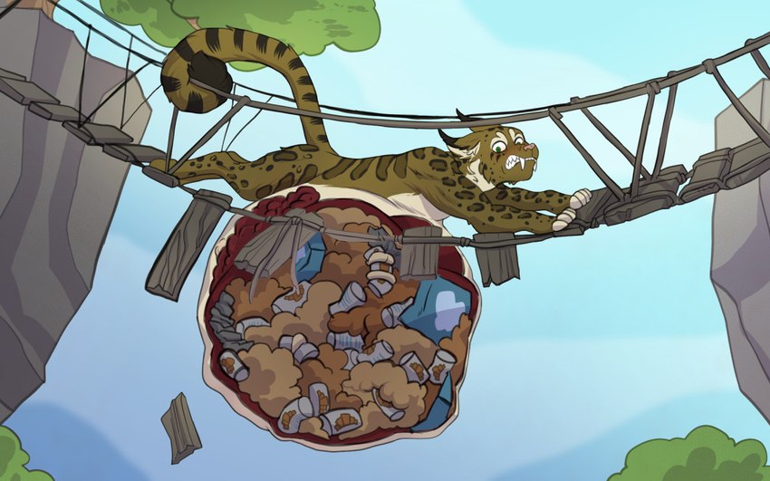 belly big_belly bridge bursting death female feral imminent_death inflation internal multi_nipple nipples object_vore organs popping solo stomach swollen teats vore x-ray_view ronnie92 feligris felid feline mammal 16:10 story story_in_description widescreen