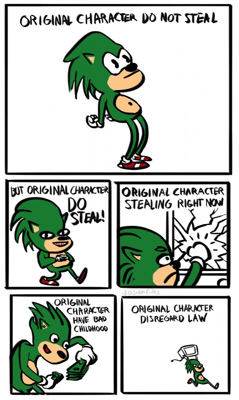 fan character (sonic the hedgehog (series) and etc) created by josiahfiles
