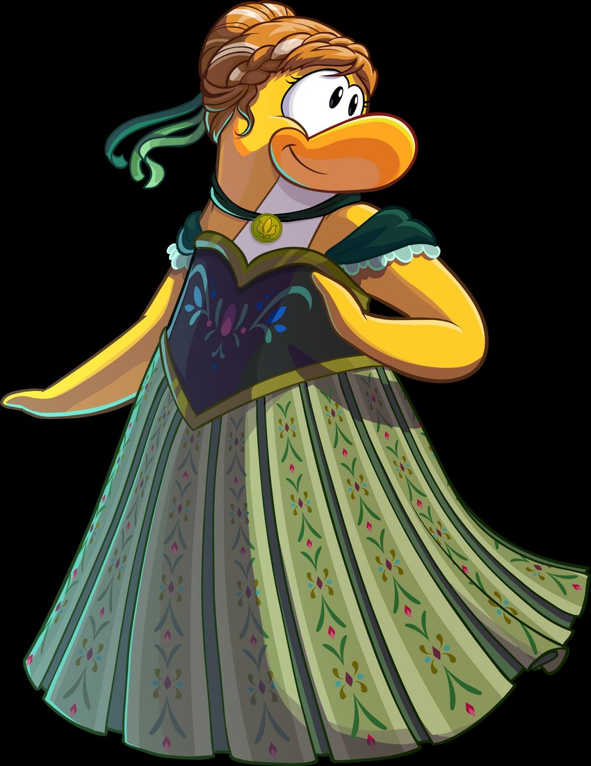 anna (club penguin) created by unknown artist