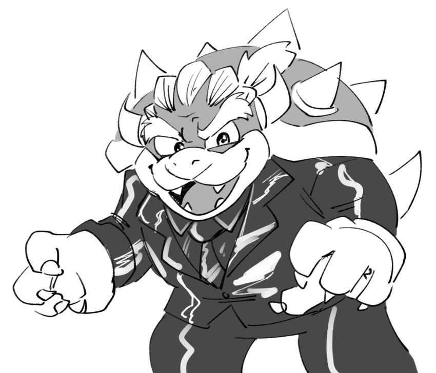 bowser (super mario bros. (1993) and etc) created by anaugi