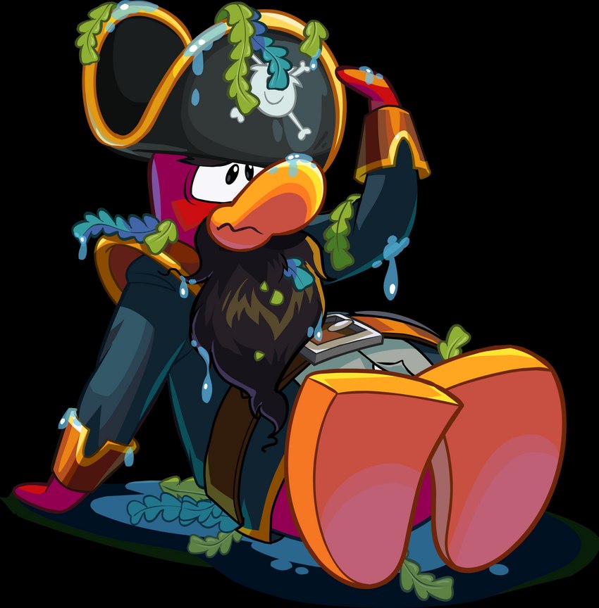 captain rockhopper (club penguin) created by unknown artist