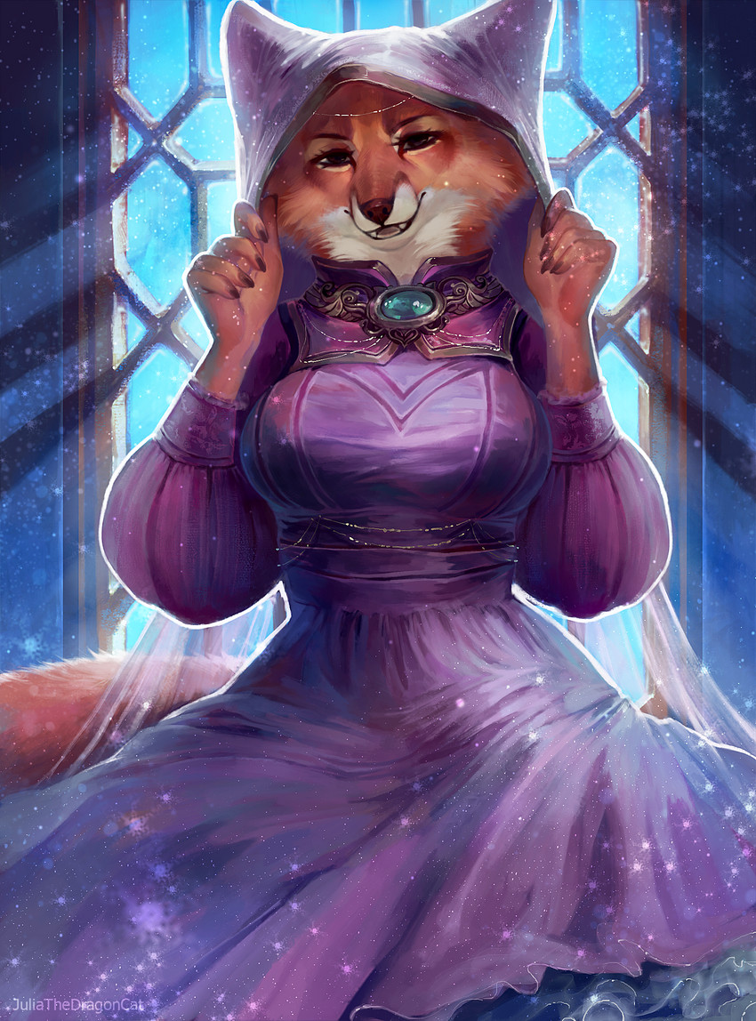 maid marian (robin hood (disney) and etc) created by juliathedragoncat