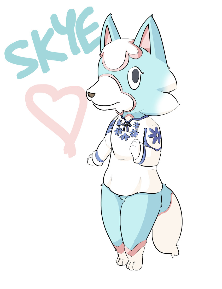 skye (animal crossing and etc) created by dayynieldoodle