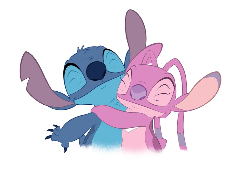 angel and stitch (lilo and stitch and etc) created by patrick sierra, scara1984, and third-party edit