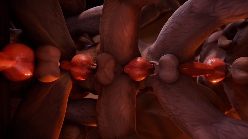 anal anthro anthro_on_anthro balls first_person_view genitals group group_sex knot male male/male sex train_position perromalo blizzard_entertainment warcraft canid mammal werecanid werecreature worgen 16:9 hi_res widescreen