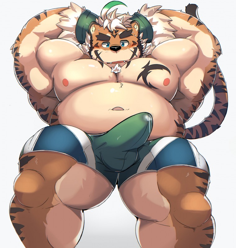 hombre tigre (tokyo afterschool summoners and etc) created by bhtoss