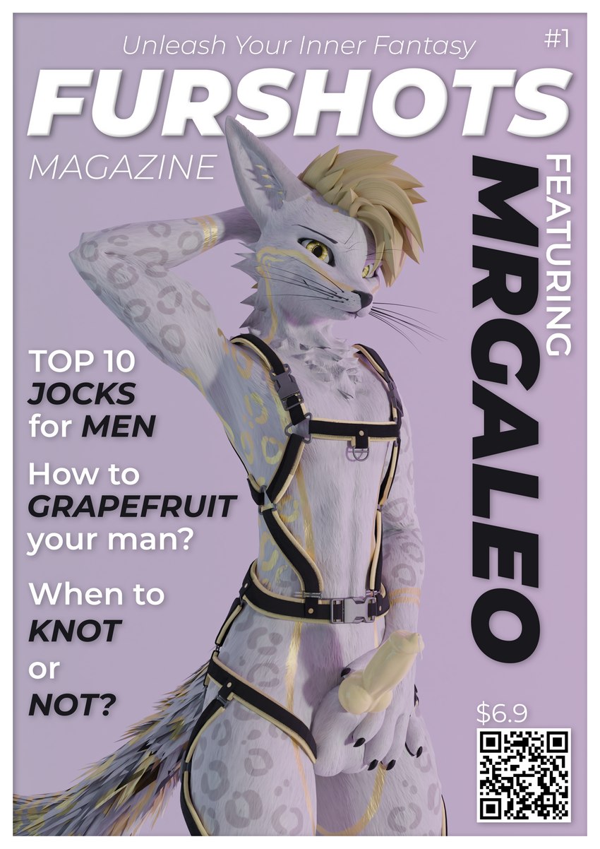 anthro balls border erection fictional_magazine_cover genitals magazine male penis pose qr_code solo spots white_border mrgaleo blender_cycles furshots rexouium 3d_(artwork) absurd_res blender_(artwork) cover digital_media_(artwork) hi_res magazine_cover