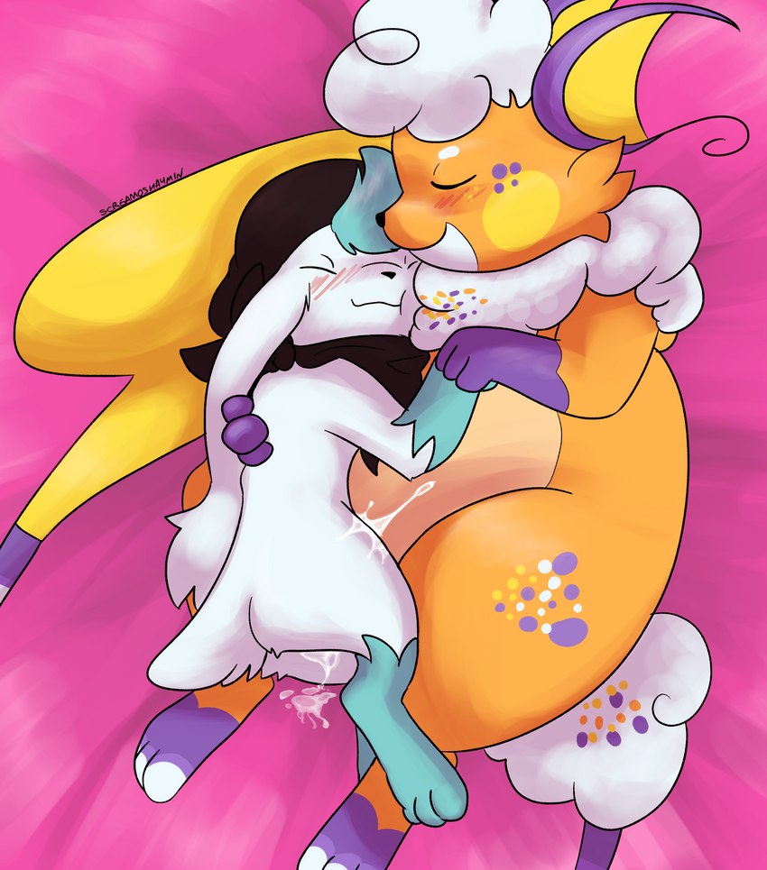 amprose and nico (nintendo and etc) created by screamoshaymin