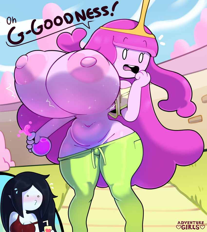 Princess bubblegum breast expansion