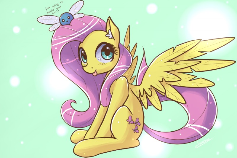 fluttershy (friendship is magic and etc) created by eshredder