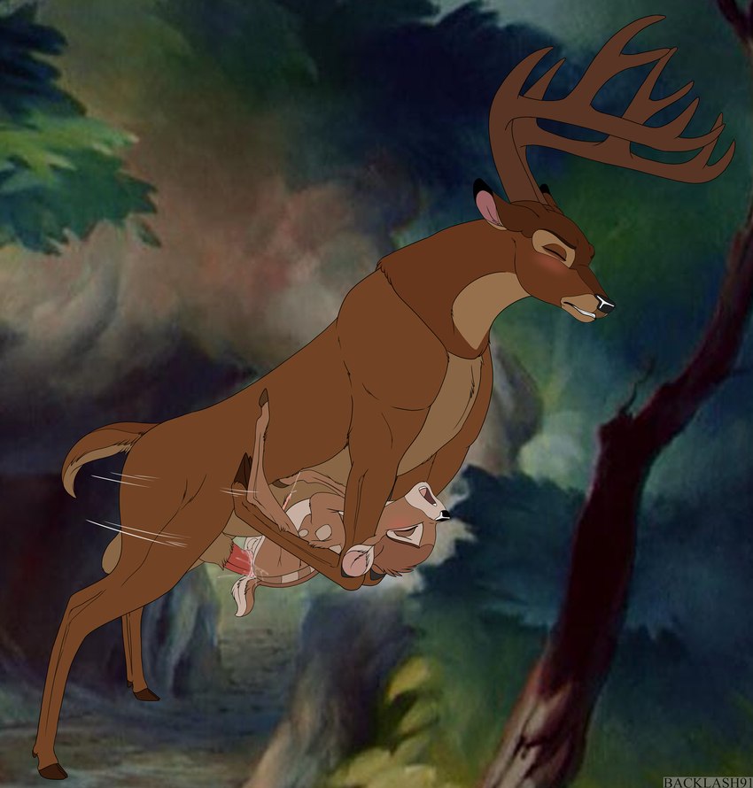 adult_on_young age_difference anal anal_penetration duo feral feral_on_feral male male/male outside penetration sex young backlash91 conditional_dnp bambi_(film) disney bambi the_great_prince_of_the_forest deer mammal hi_res father_(lore) father_and_child_(lore) father_and_son_(lore) incest_(lore) parent_(lore) parent_and_child_(lore) parent_and_son_(lore) son_(lore)