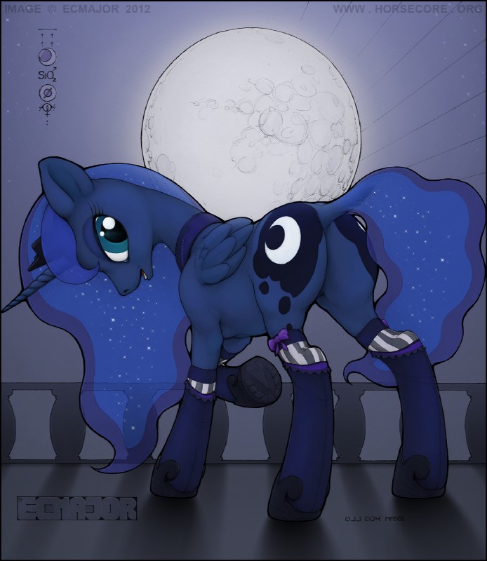 princess luna (friendship is magic and etc) created by ecmajor