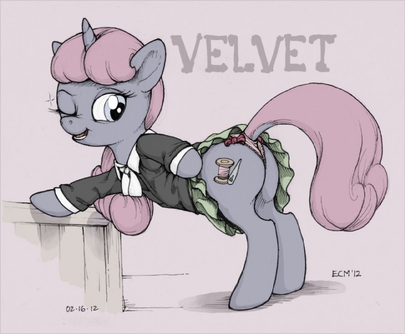 velvet (my little pony and etc) created by ecmajor