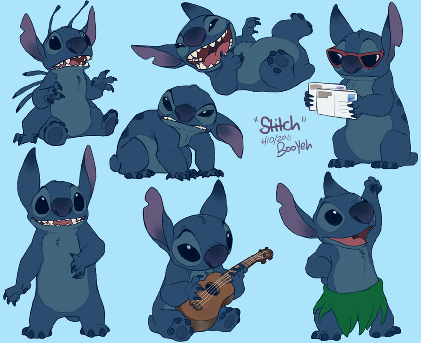 stitch (lilo and stitch and etc) created by booyeh