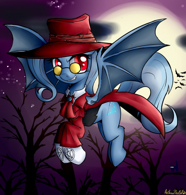 alucard and trixie (friendship is magic and etc) created by anibaruthecat