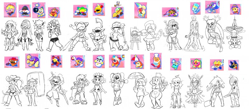 1_eye alternate_species bottomwear breasts broom chef cleaning_tool clothed clothing female fire hammer humanoidized knife knight melee_weapon non-mammal_breasts shorts skirt sword tools toy umbrella warrior water weapon wide_hips yo-yo minus8 kirby_(series) kirby_64:_the_crystal_shards kirby_star_allies nintendo adeleine_(kirby) bonkers_(kirby) bugzzy chef_kawasaki chilly knuckle_joe vividria arachnid arthropod avian beetley bio_spark bird birdon blade_knight broom_hatter burning_leo como_(kirby) driblee gim humanoid jammerjab nesp parasol_waddle_dee plugg poppy_bros_jr. rocky_(kirby) sir_kibble spider waddle_dee waddle_doo wester absurd_res hi_res official_art