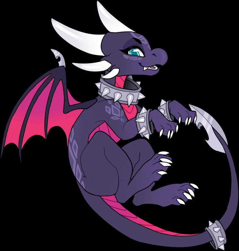 cynder (the legend of spyro and etc) created by honey-beest