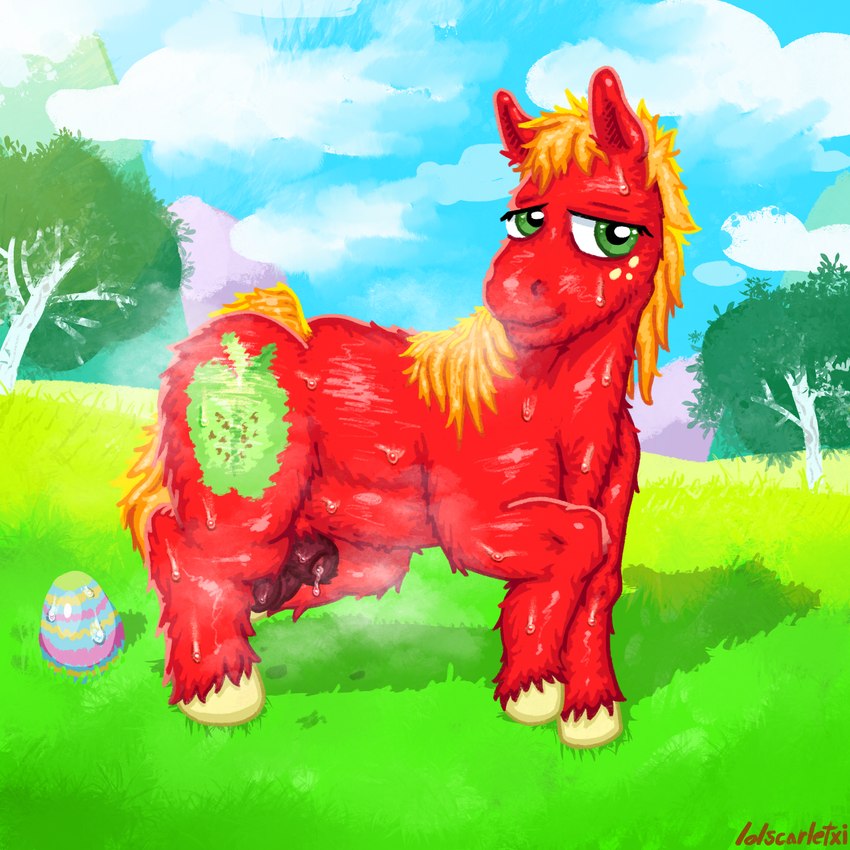 big macintosh (friendship is magic and etc) created by feral4everart and lolscarletxi