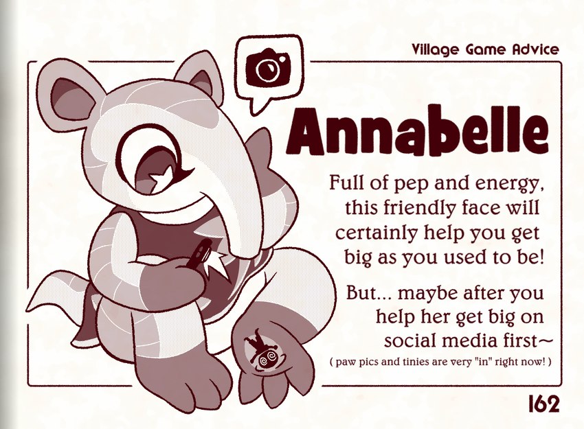 3_toes advice ambiguous_gender anthro cellphone duo electronics extreme_size_difference feet female micro phone proboscis_(anatomy) shrinking size_difference size_transformation smartphone star_eyes stomping tail text toes transformation trunk_(anatomy) pinkfairy animal_crossing nintendo anabelle_(animal_crossing) anteater mammal pangolin pilosan xenarthran 2024 english_text hi_res monochrome