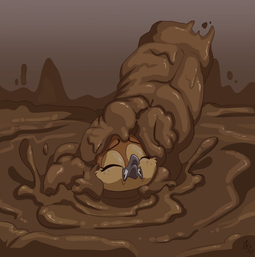 buried buried_in_feces covered_in_scat feces female feral scatplay solo young fuf illumination_entertainment migration_(movie) gwen_mallard_(migration) anatid anseriform avian bird duck 2024 digital_media_(artwork) hi_res