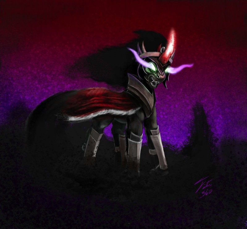 king sombra (friendship is magic and etc) created by tsitra360