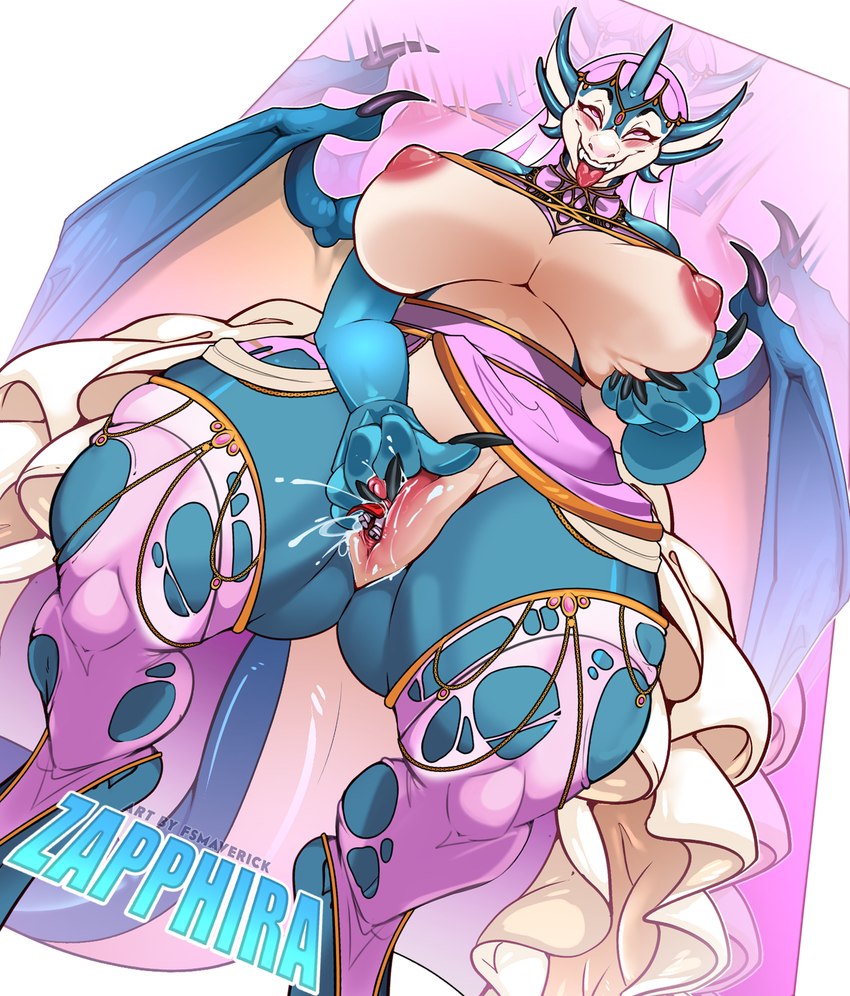 ahegao ambiguous_gender anthro areola armor big_breasts bite biting_lip black_claws blue_body blue_skin blush bodily_fluids breasts bulge cape claws clitoris clothed clothing digitigrade dominant dominant_anthro dominant_female dress duo extreme_size_difference eyes_rolling_back feet female female/ambiguous finger_claws genital_fluids genitals growth growth_drive growth_sequence hand_in_pussy headgear helmet holding_breast holy huge_breasts inside_clothing larger_female looking_at_viewer looking_down looking_pleasured masturbation micro multicolored_body multicolored_skin nipples open_mouth penetration pink_eyes priest priest_robes pussy red_tongue sex sexy_clothing silhouette simple_background size_difference size_play smaller_ambiguous smile standing tail teeth thick_thighs tongue tongue_out topwear torn_clothing trapped_in_clothing trapped_in_panties trapped_in_underwear two_tone_body two_tone_skin unbirthing vaginal vaginal_fluids vaginal_masturbation vore wet white_body white_skin wide_hips wing_claws wings fsmaverick mythology zapphira ambiguous_species dragon mammal mythological_creature mythological_scalie scalie digital_media_(artwork) hi_res