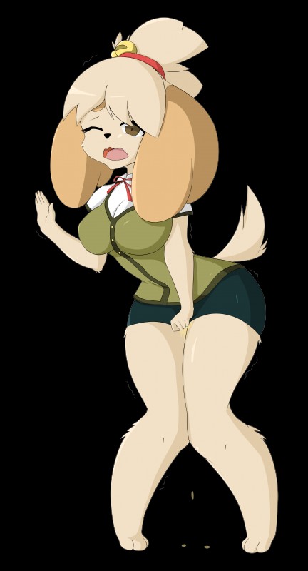 isabelle (animal crossing and etc) created by nodah worden