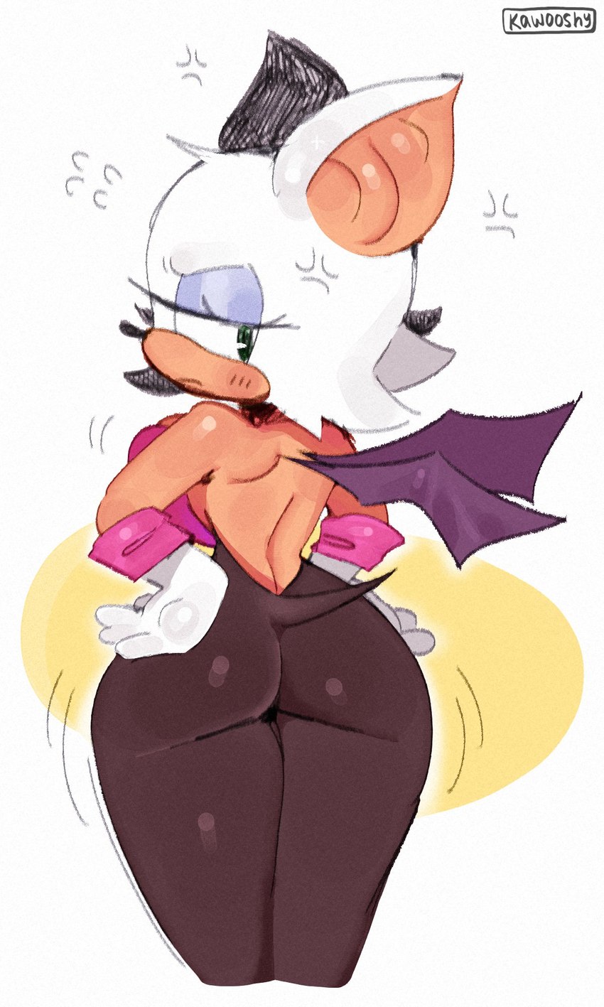 rouge the bat (sonic the hedgehog (series) and etc) created by kawo oshy