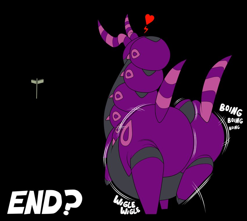 after_vore antennae_(anatomy) belly big_belly big_butt black_body boing bouncing_butt bubble_butt butt butt_expansion butt_focus expansion female female_feral female_pred feral feral_pred heart_symbol huge_butt markings multicolored_body onomatopoeia overweight overweight_female overweight_feral pink_markings purple_body quadruped question_mark simple_background sound_effects street_sign text transparent_background vore walking walking_away weight_gain wiggle pakaproductions sentinelwinder nintendo pokemon pandora_(pakaproductions) arthropod generation_5_pokemon myriapod pokemon_(species) scolipede alpha_channel artist_collaboration digital_media_(artwork) english_text hi_res female_(lore)