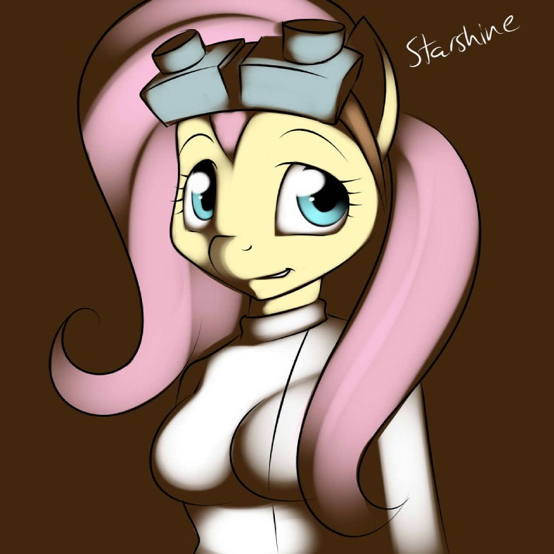 anthro anthrofied blue_eyes breasts clothing coat eyewear female goggles hair lab_coat looking_away pink_hair simple_background solo topwear kloudmutt dr._horrible's_sing-along_blog friendship_is_magic hasbro my_little_pony dr._adorable_(mlp) dr._horrible_(dhsab) fluttershy_(mlp) equid equine horse mammal pony 1:1 crossover digital_media_(artwork) hi_res source_request