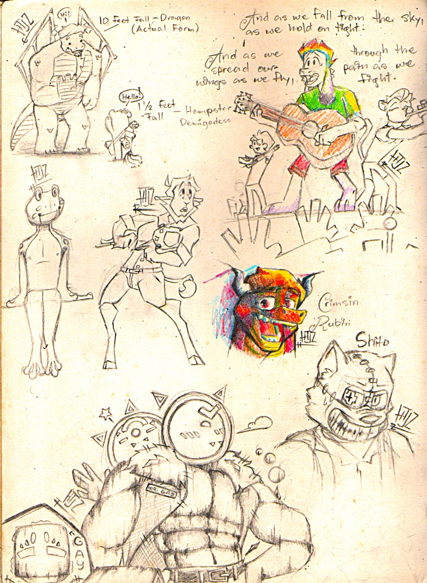 4_fingers abs ambiguous_gender angry anthro back_wings belt big_tail blush bottomwear breath broom cleaning_tool clothing coat comparing duo exhaustion female fingers flag galy_(jsab_oc) greeting group hands_in_air happy hooves horn intense_face label looking_at_another looking_at_viewer lyrics male muscular muscular_anthro muscular_male musical_instrument nude nude_anthro nude_male performance quiff_(hairstyle) shorts size_difference solo stage stitch_(sewing) straps surgical_suture tail therapist topwear trio vaginal wings wings_folded recordradioblue gleipnir just_shapes_and_beats mythology undertale undertale_(series) blixer_(jsab) carmesi_rubin_(w.d-7) cyan_cube henry_peace_(center_of_all) jhon_(jhon's_story) munchkeen_(character) nameless_character shito_&_shita_(alternate_gleipnir) thomas_(thomas's_story) zandriel_(storytale) amphibian bovid canid canine canis caprine caprine_demon demon dragon felid feline frog goat goat_demon human mammal mythological_creature mythological_scalie scalie wolf colored colored_pencil_(artwork) colored_sketch hi_res sketch traditional_media_(artwork) watermark