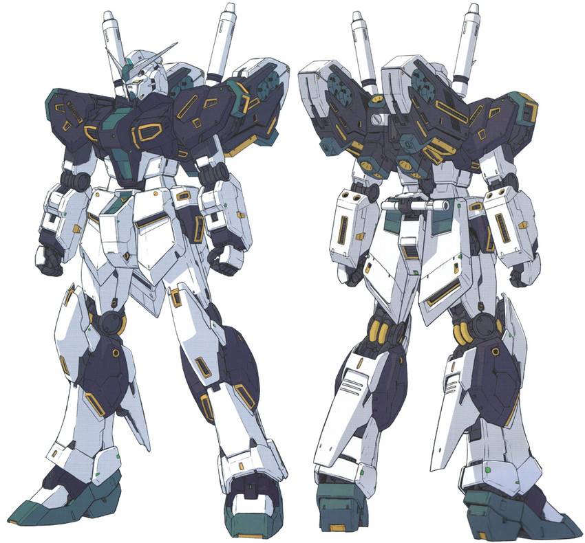 mp-nu (gundam) created by kyoshi takigawa