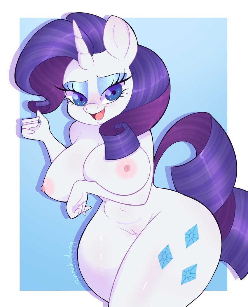 rarity (friendship is magic and etc) created by julz and snootydogg