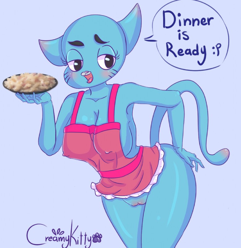 nicole watterson (the amazing world of gumball and etc) created by creamy kitty