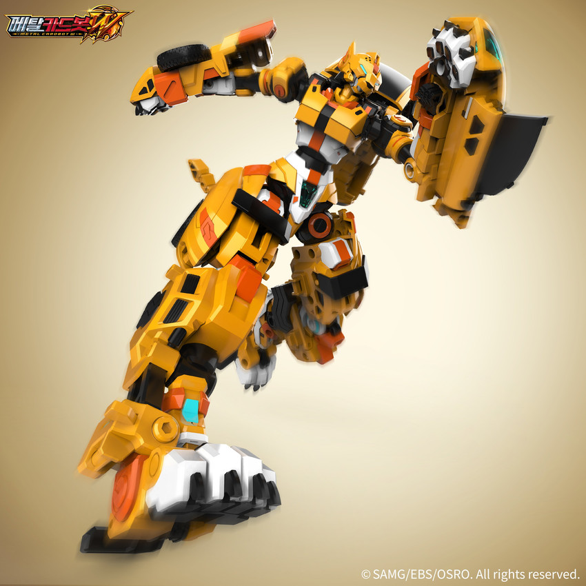 black_body blue_eyes claws female machine multicolored_body red_body running small_waist solo tail white_body wide_hips yellow_body unknown_artist metalcard_bot taki_(metalcard_bot) cheetah felid feline humanoid mammal robot robot_humanoid 1:1 3d_(artwork) absurd_res digital_media_(artwork) hi_res official_art source_request