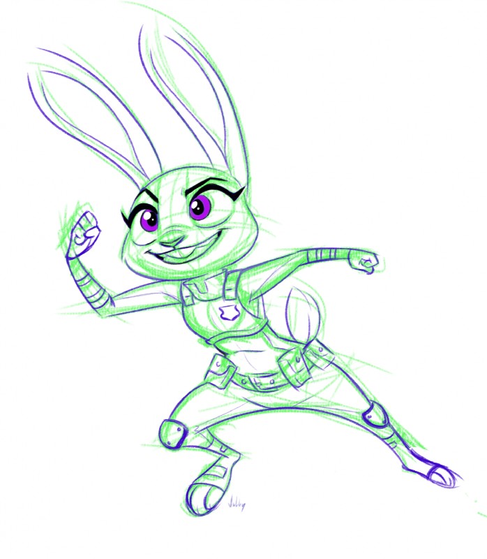 anthro buckteeth female happy purple_eyes simple_background smile solo teeth jobbythehong disney zootopia judy_hopps lagomorph leporid mammal rabbit digital_media_(artwork) hi_res sketch