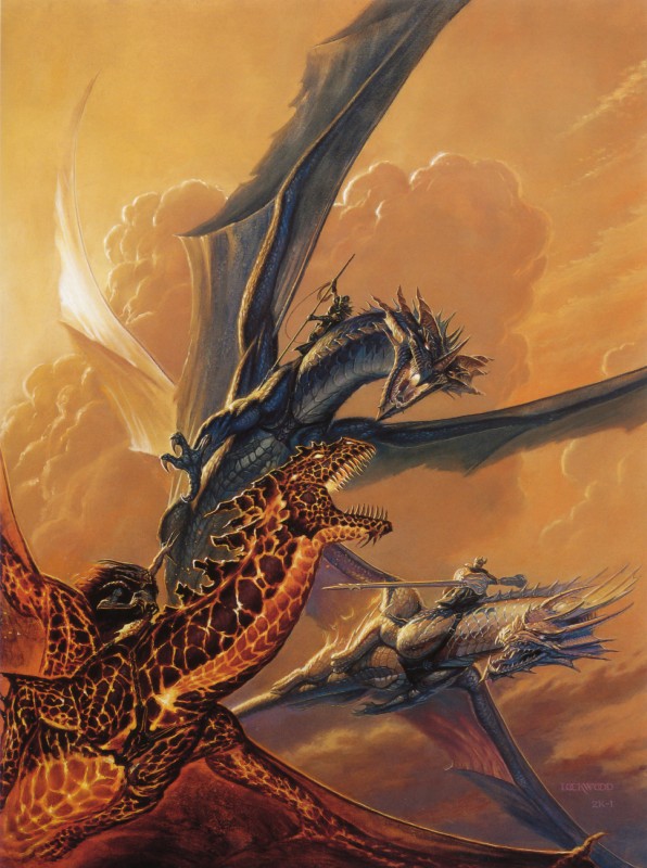 dragonlance and etc created by todd lockwood