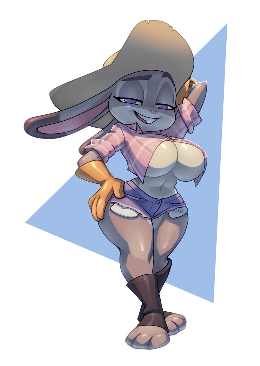 judy hopps (zootopia and etc) created by bigdad and daredemon7000