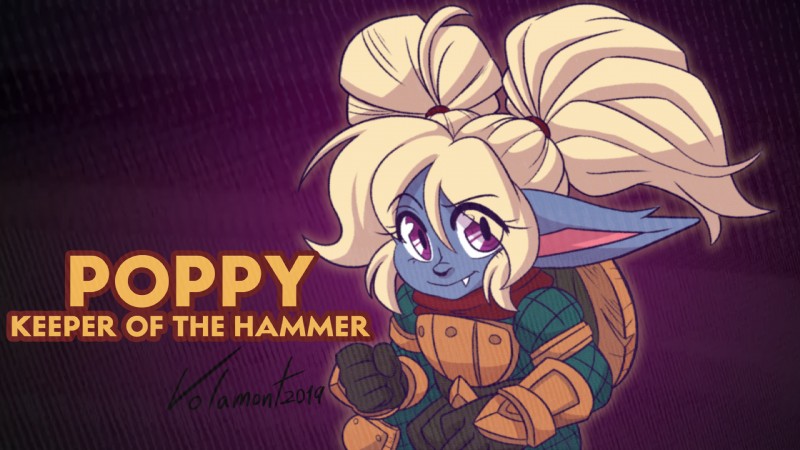 poppy (league of legends and etc) created by volamont