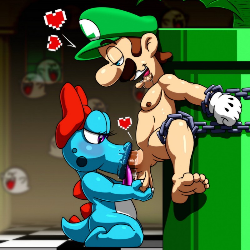 luigi (mario bros and etc) created by lawgick