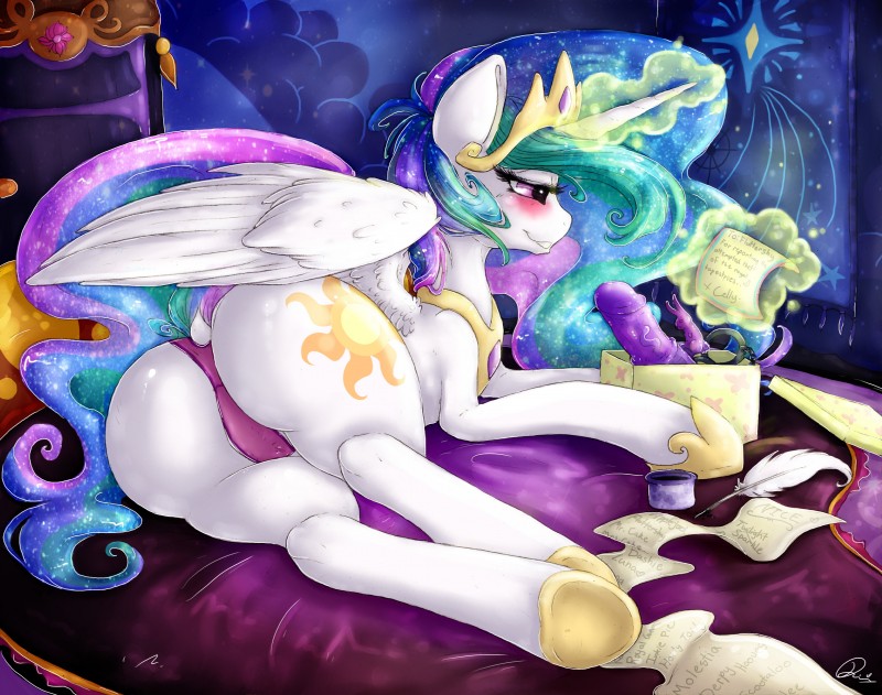 princess celestia (friendship is magic and etc) created by dimwitdog