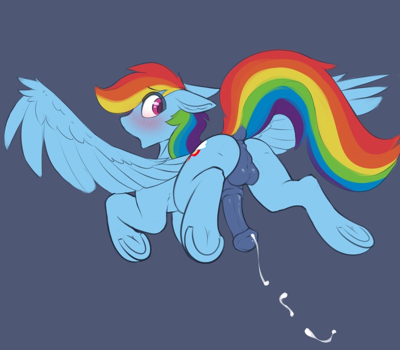 rainbow dash (friendship is magic and etc) created by phenyanyanya