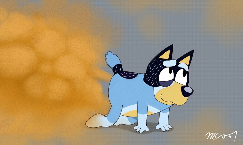 bandit heeler (bluey (series)) created by rex100 and trc001