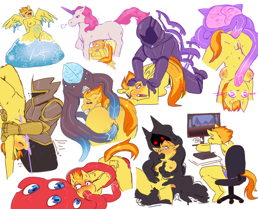 spitfire and wonderbolts (friendship is magic and etc) created by currentlytr ash