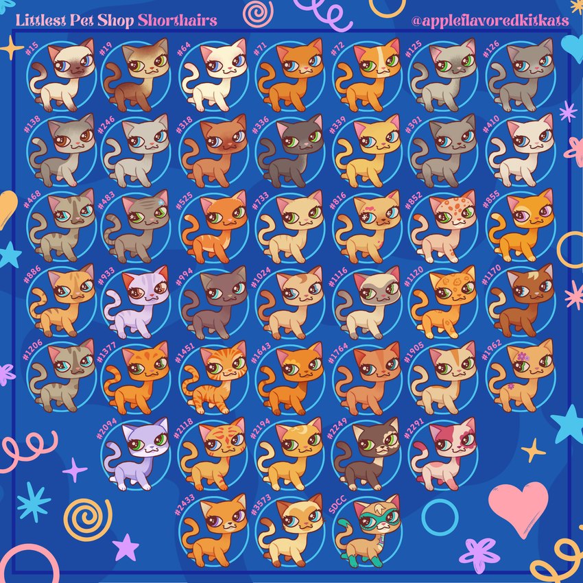 superhero cat, lps 3573, lps 2433, lps 2291, lps 2249, and etc (littlest pet shop and etc) created by appleflavoredkitkats