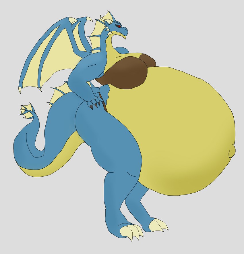 anthro bra claws clothing female fin gin_the_big horn hyper hyper_pregnancy pregnant solo tail thief underwear wings pauliusthemad vwpologt mythology dragon mythological_creature mythological_scalie scalie bandit_(disambiguation) hi_res