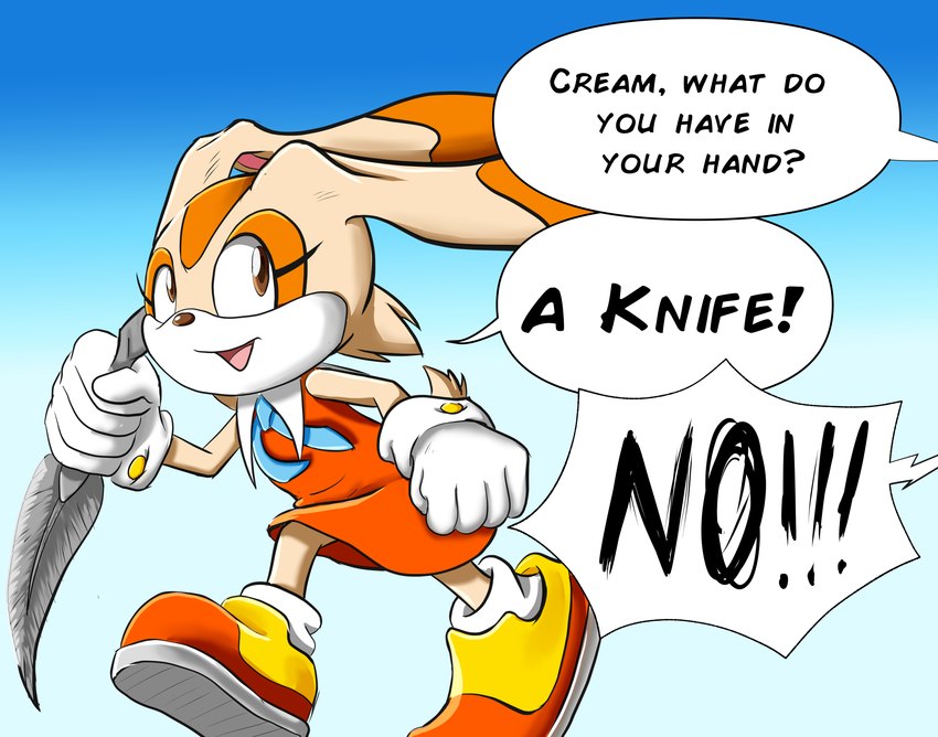 cream the rabbit (sonic the hedgehog (series) and etc) created by geminart